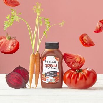 L'Incroyable Ketchup Bio, sans additif, Sauce concoctée en Provence 1