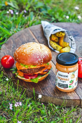 L'Incroyable Burger Bio, sans additif, Sauce concoctée dans le Limousin 2