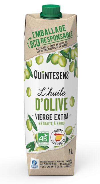 Huile d'Olive Bio 1L, conçu en Emballage Éco-Responsable - Origine Espagne 3