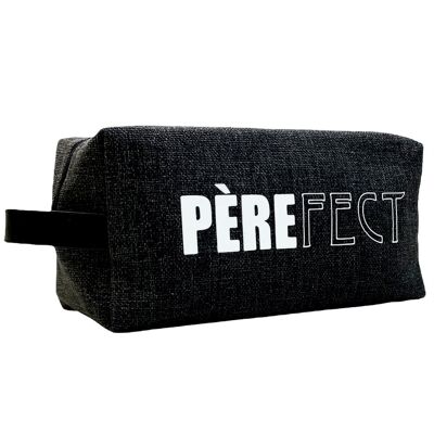 Nomadic pencil case M, "Pèrefect", black anjou