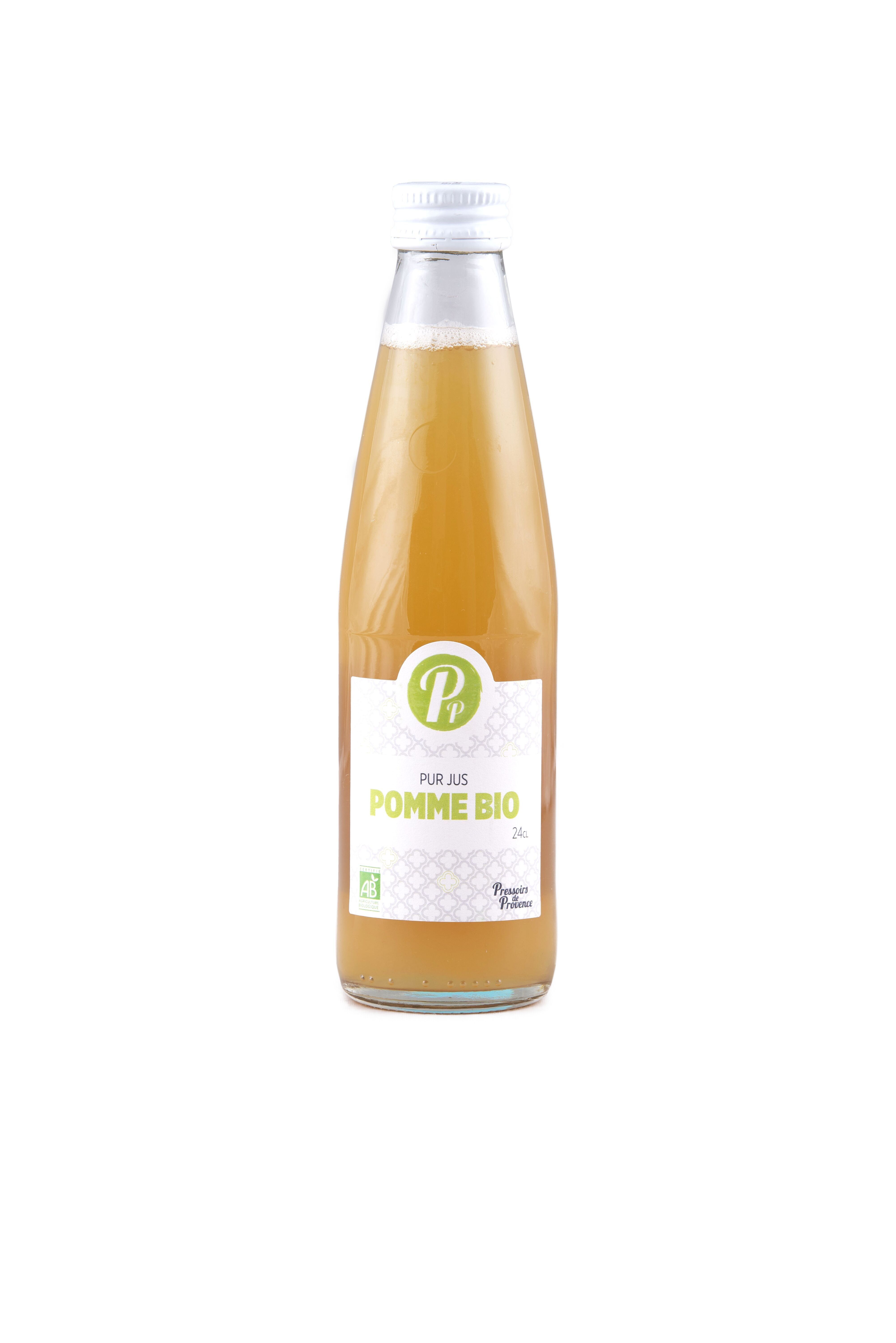 Fruit juice - Pure Organic Apple Juice - 24cl - E470