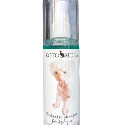 Kotomoda Shampooing probiotique pour chats Sphynx 120 ml