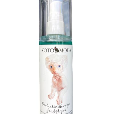 Kotomoda Probiotisches Shampoo für Sphynx-Katzen 120 ml