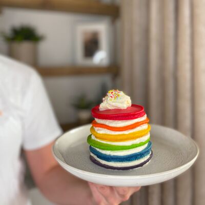 Kit de tortitas arcoíris