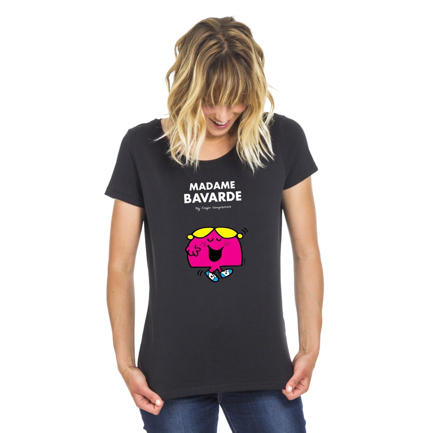 BLACK TSHIRT Chatty Madame