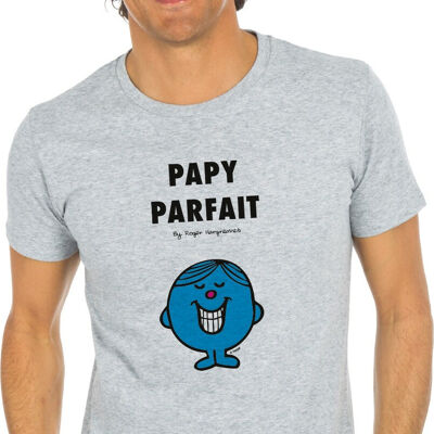 Tshirt gris chiné papy parfait