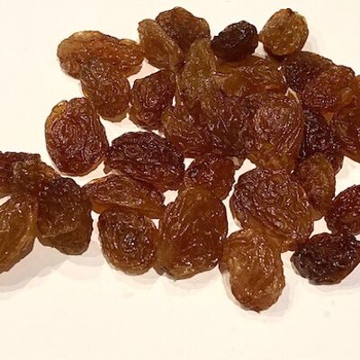 Raisins sultanines bios et équitables vrac - 12,5 kgs
