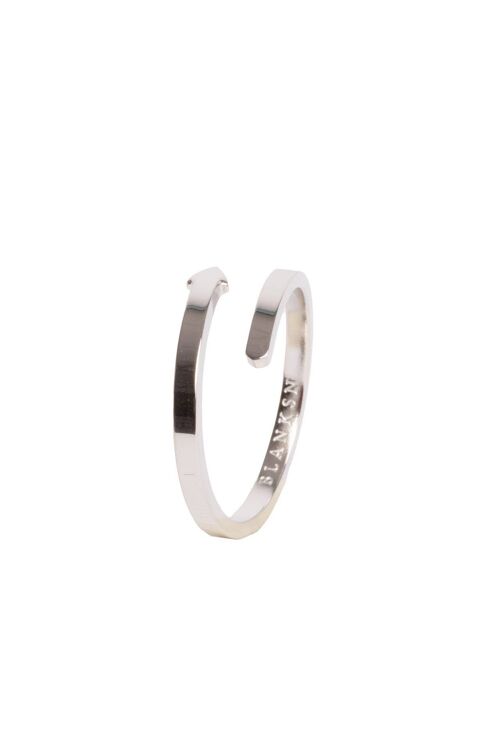 Arrow Direction Ring Silver