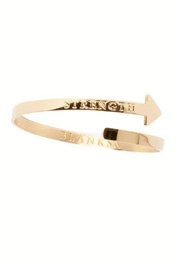 Strength Arrow Bangle Gold