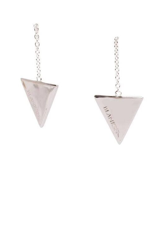 Female Energy Drop Earrings Silver (925 Sterling Silver)