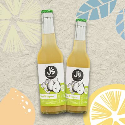 J's pear-ginger lemonade 0.33l