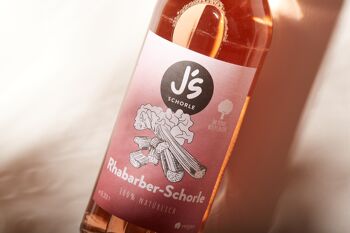 Spritzer pétillant à la rhubarbe J's 0.33l 4