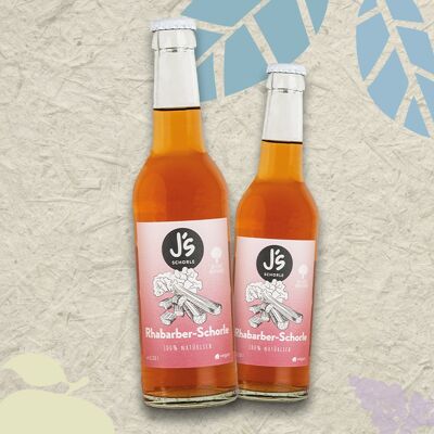 J's sparkling rhubarb spritzer 0.33l