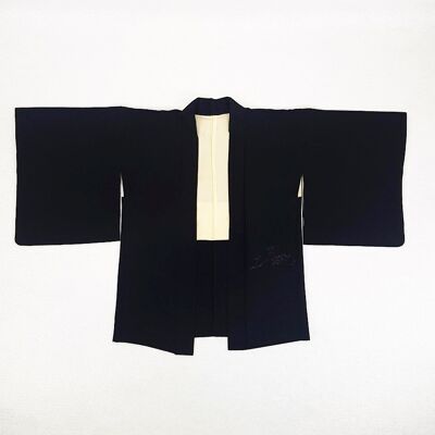 Traditionelle japanische Haori-Kimono-Jacke aus 100 % Seide