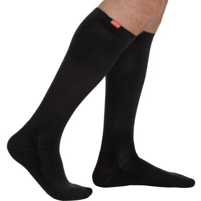 Compression Socks (15-20 mmHg) Merino Wool - Black