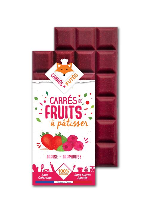 Carrés Futés Fraise Framboise