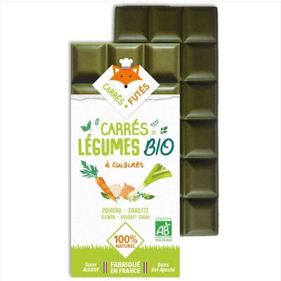 Carrés Futés BIO Poireau Carotte Oignon Bouquet Garni