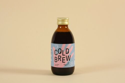 Cold Brew Coffee Pure Black Ethiopia