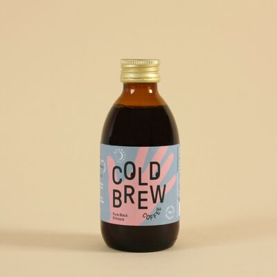 Cold Brew Coffee Pure Black Ethiopia