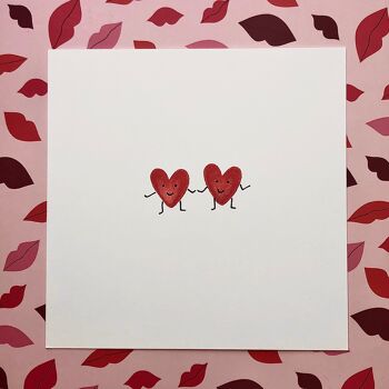 Carte Coeurs Femelles Édition Saint-Valentin 2