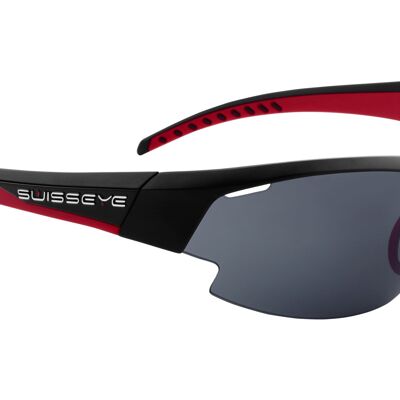 12648 Sports glasses Gardosa Re+ S black matt/red