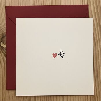 Carte Cupidon Valentine Edition 1