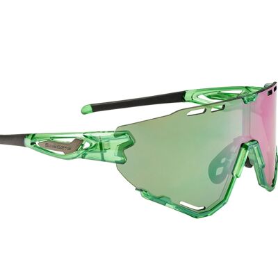 13027 lunettes de sport Mantra-vert laser brillant