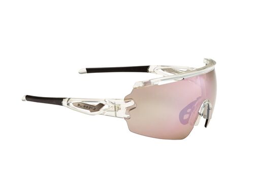13061 Sportbrille Signal-shiny laser crystal/black