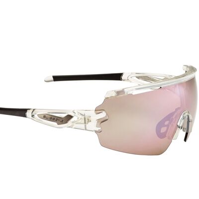 13061 Sports glasses Signal-shiny laser crystal/black