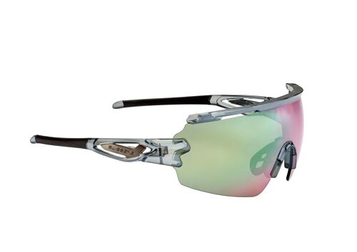 13065 Sportbrille Signal-shiny laser crystal grey/black