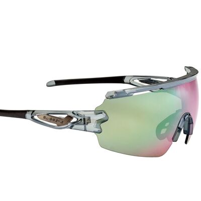 13065 Sports glasses Signal-shiny laser crystal grey/black