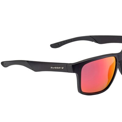 14551 lunettes de sport Life-noir mat/noir