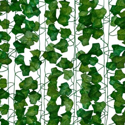Artificial Ivy 12 Plants x 2 meters Decorative Plants