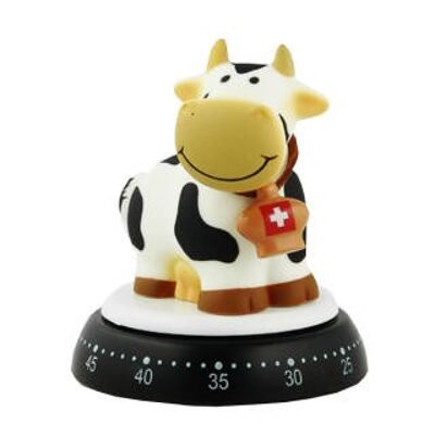 Bengt EK Design Mechanical Timer Cow with bell Stained