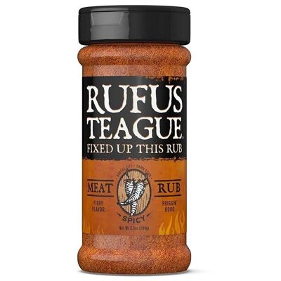 Spicy Meat Rub BBQ Seasoning by Rufus Teague