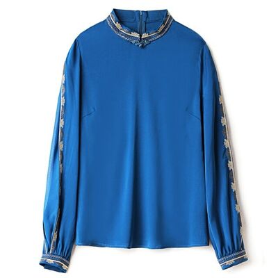 Chinese Style - XL - Blue