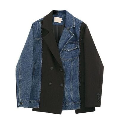 Irregular Denim - S - Black