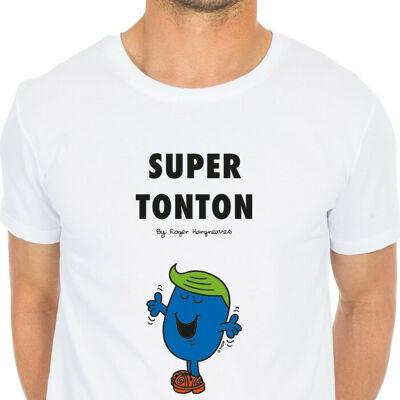 WHITE SUPER TONTON 3 TSHIRT