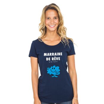 TSHIRT NAVY MARRAINE DE RÊVE 2 - Femme