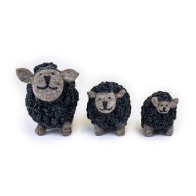 Strickwolle Standing Sheep Charcoal Medium