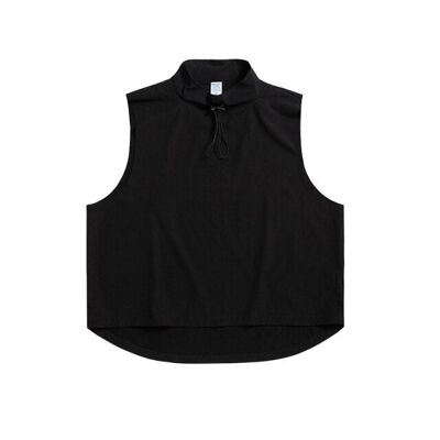 Sleeveless - Black - XL