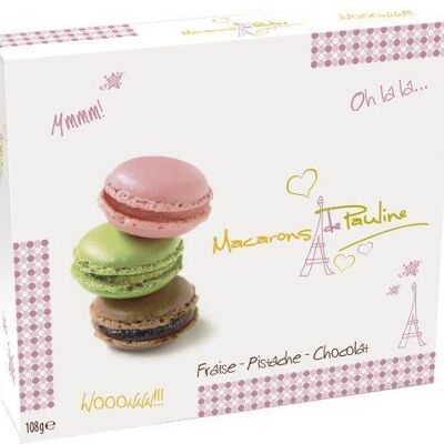 Macarons di Pauline - Scatola assortita di 9 unità