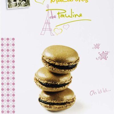 Pauline Macarons Chocolate flavor 6 units