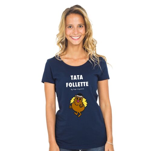 Tshirt navy tata folette 2