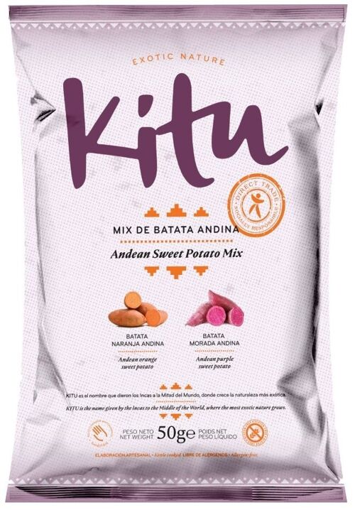 Kitu 50g - chips de vegetales exóticos (sin gluten)