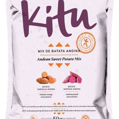 Exotic vegetable chips (gluten-free) Kitu 50 g