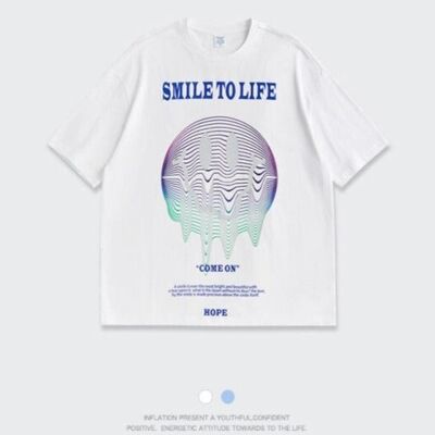 Smile Reflective - White - M