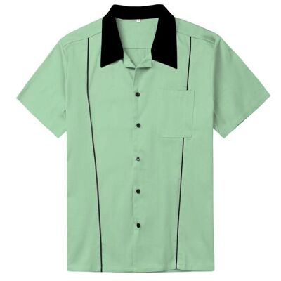 Bowling Shirt - green - XL