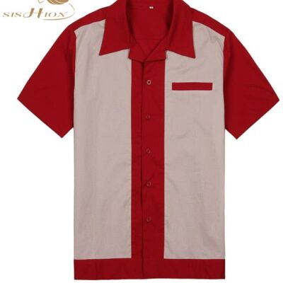 Rock Bowling - ST111 red - XXXL