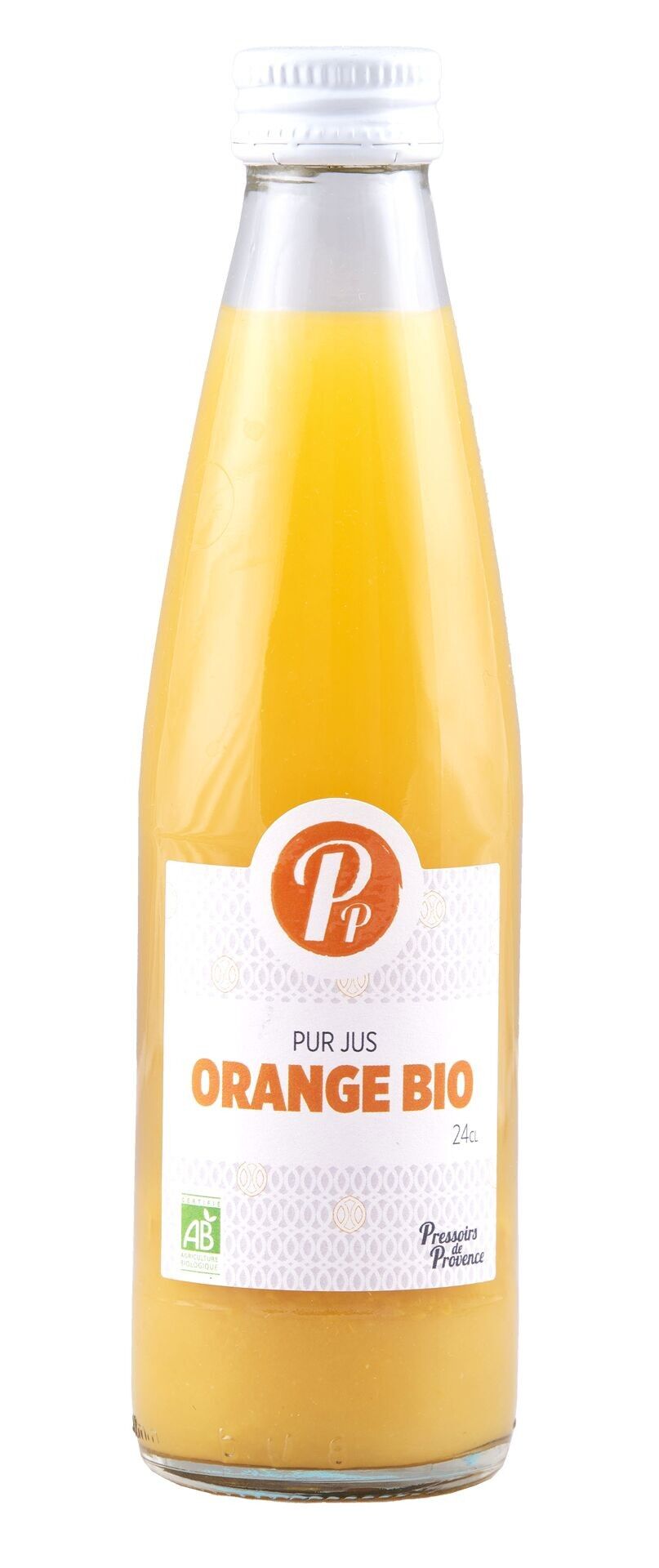 Fruit juice - Pure organic orange juice - 24cl - E471